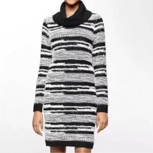 Calvin Klein Cowl Turtleneck Sweaterdress